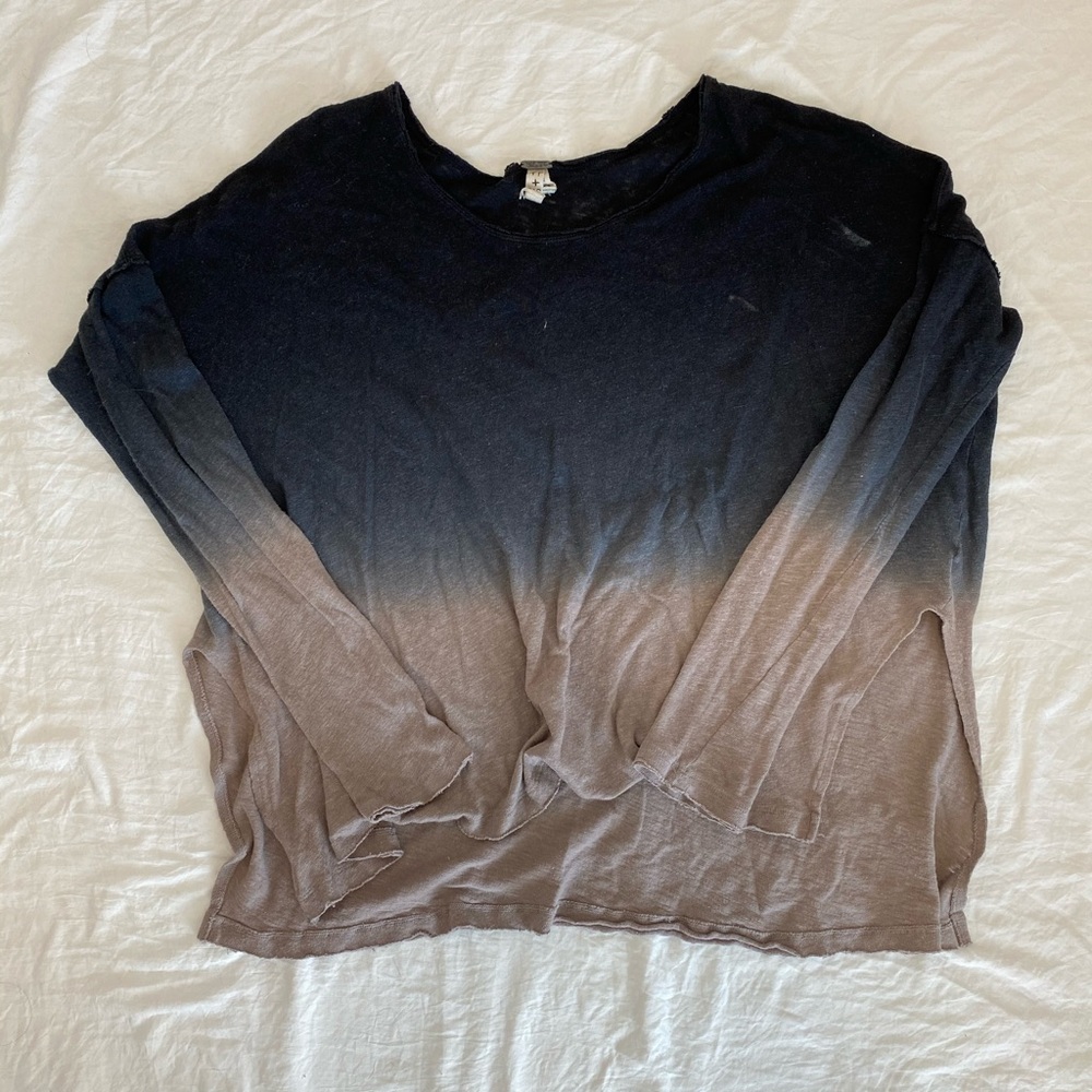 free people tie dye long sleeve - Picture 6 of 6